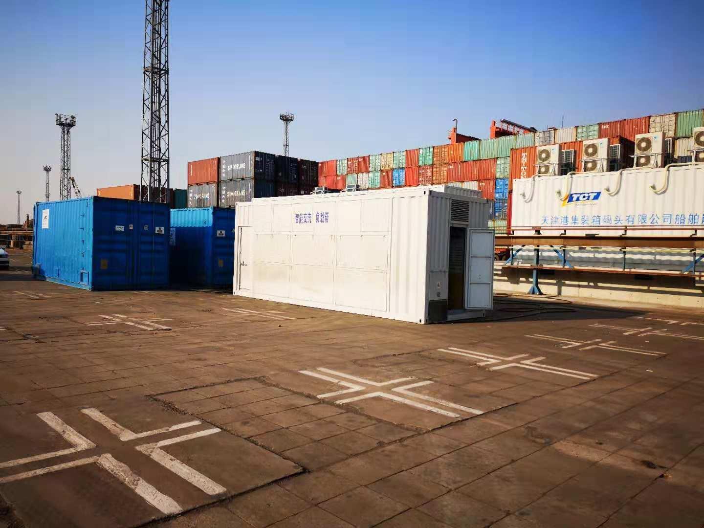 天津港集装箱码头3MW/AC6.6KV-6.0KV岸电测试